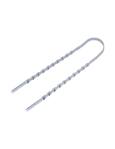 Double Twisted Flat Sissy Bar Chrome.